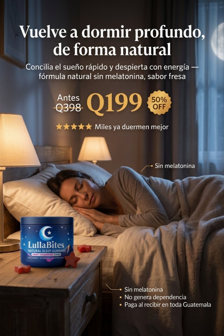 LullaBites Gomitas para Dormir