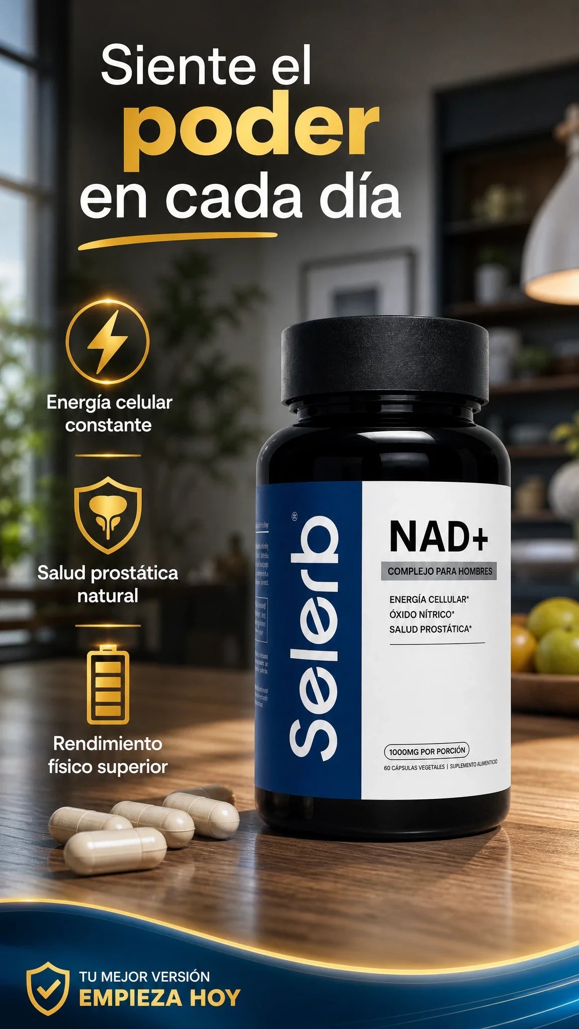 Selerb NAD beneficios